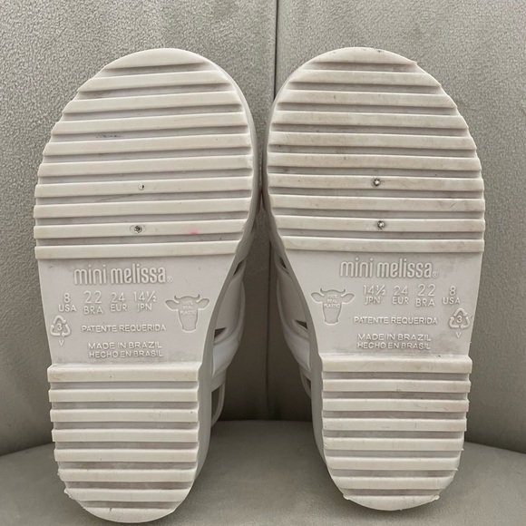 Mini Melissa Toddler Sandals - Size 8 - Picture 4 of 4
